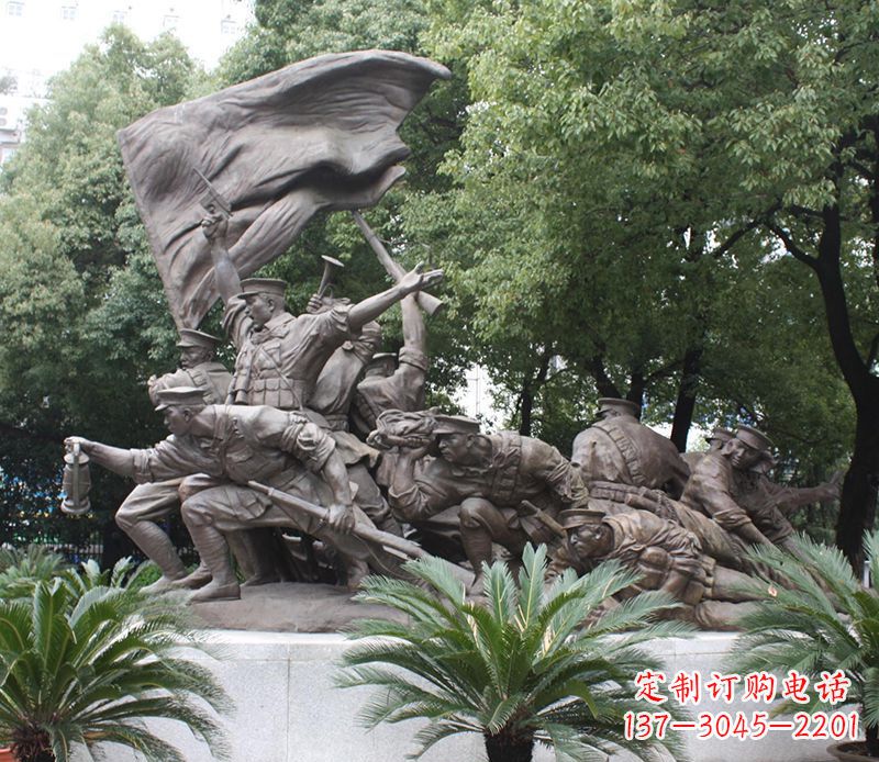 周口革命战士的荣耀——铜雕的艺术之美