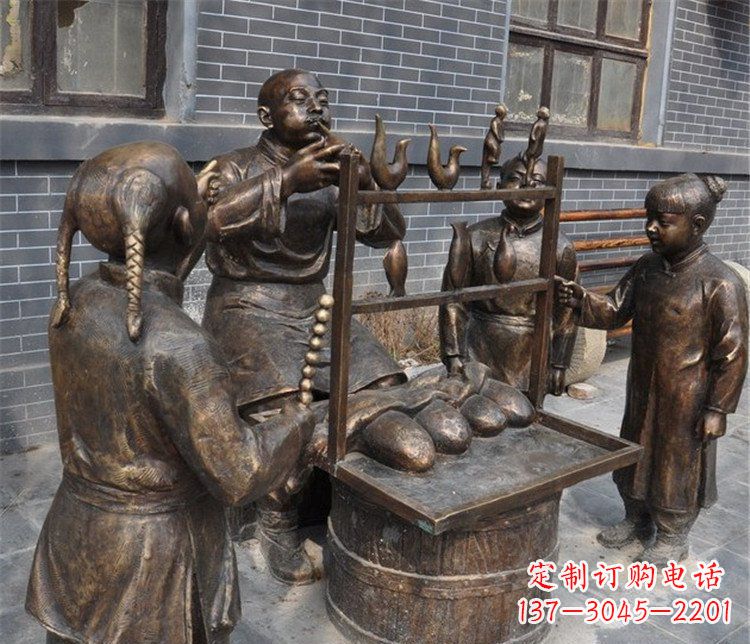 周口糖人雕塑——街边温馨的小情调