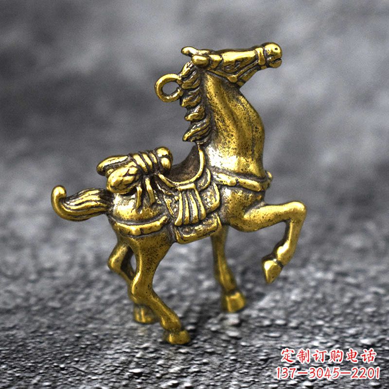 周口纯铜铸造马儿雕塑
