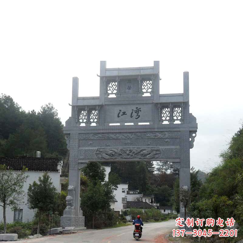 周口精美石牌坊雕塑——传承中国古典文化