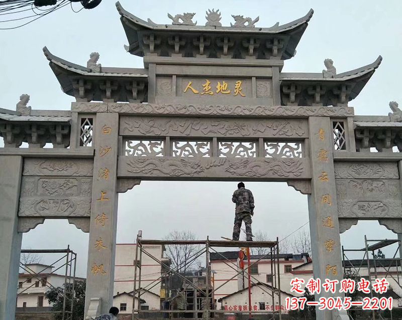 周口牌坊雕塑