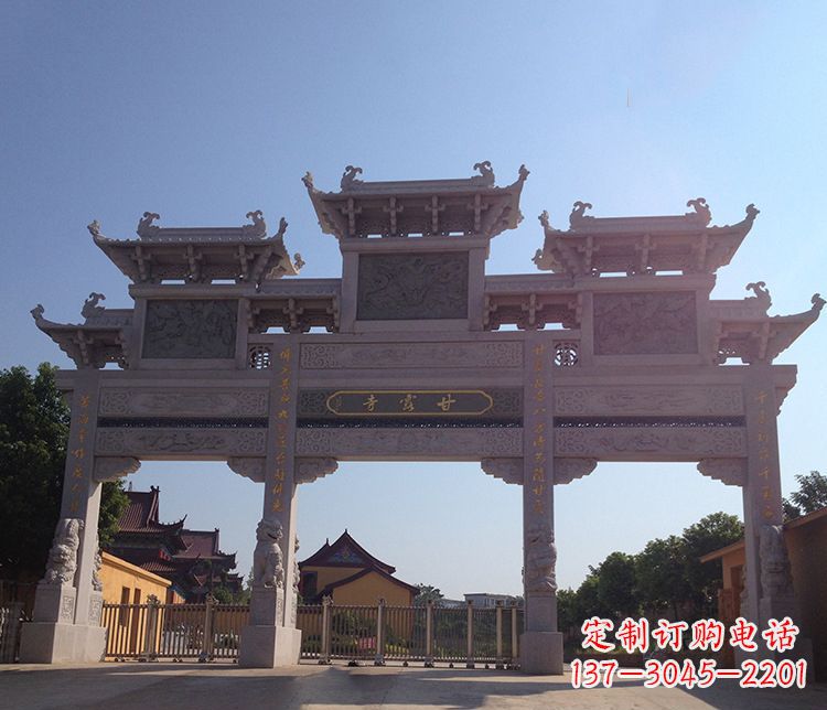 周口牌坊雕塑——传承民间艺术的精髓