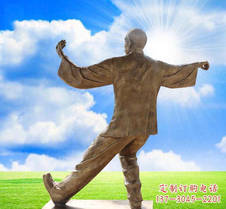 周口太极拳雕塑——传承中华文化之精髓