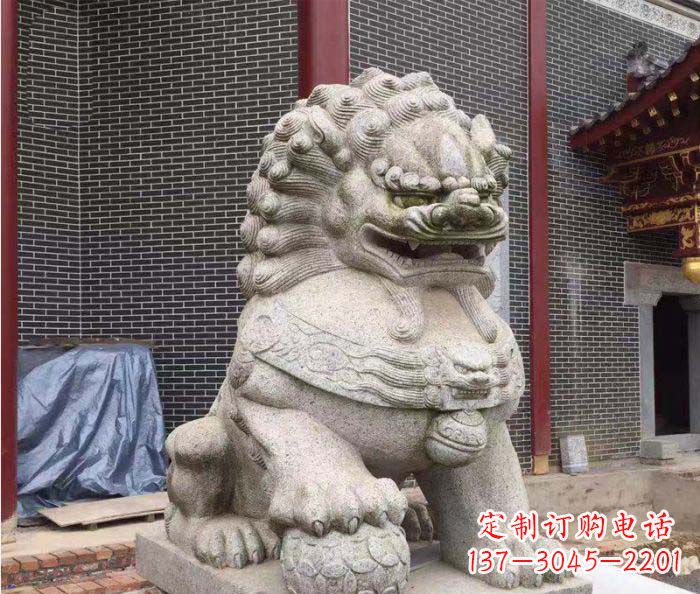 周口巨型大理石狮子雕塑