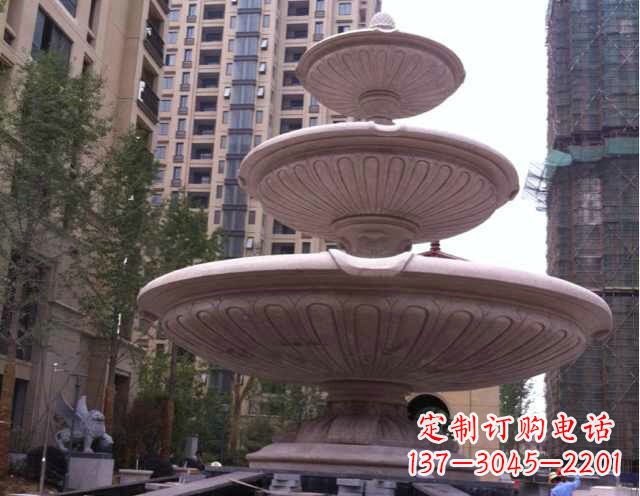 周口大理石大型喷泉石雕宏伟精美的艺术之作
