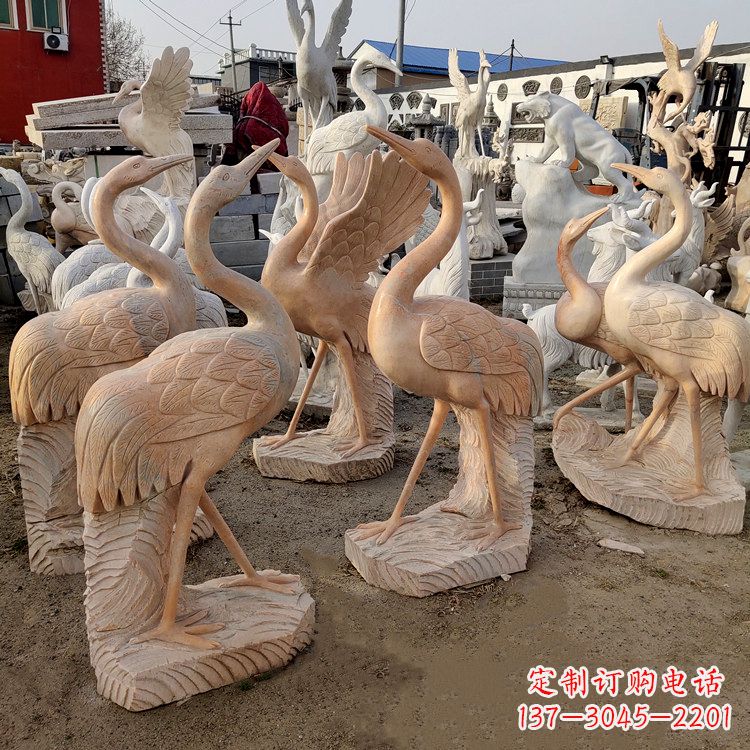 周口仙鹤雕塑艺术的经典之作
