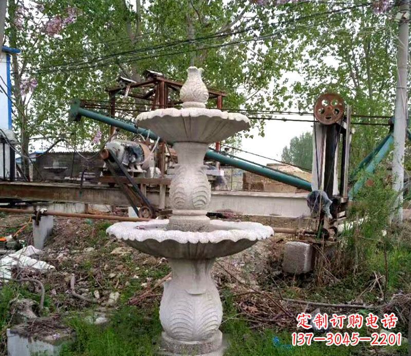 周口大理石多层喷泉石雕雕塑艺术的精美之作