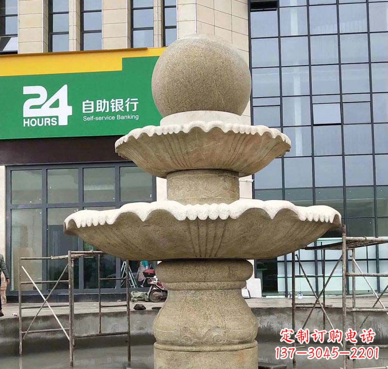 周口大理石风水球喷泉雕塑——振奋人心的艺术杰作