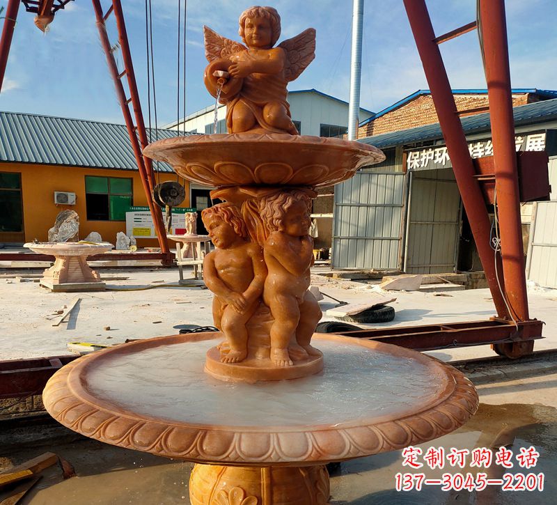 周口大理石风水球雕塑传承古老文化