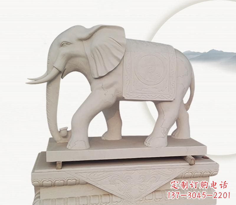 周口大理石公园内的巨大雕塑