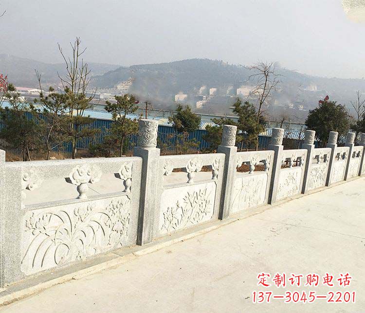 周口大理石护城河栏板石雕