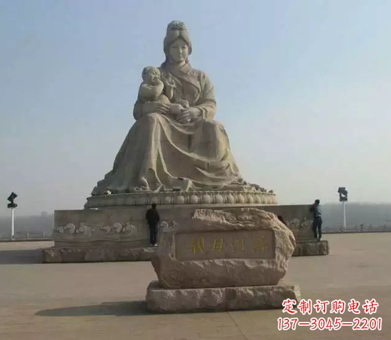 周口大理石母亲精美雕塑