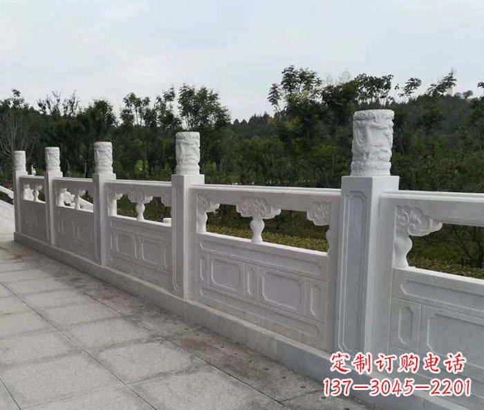 周口精美绝伦大理石栏板雕塑