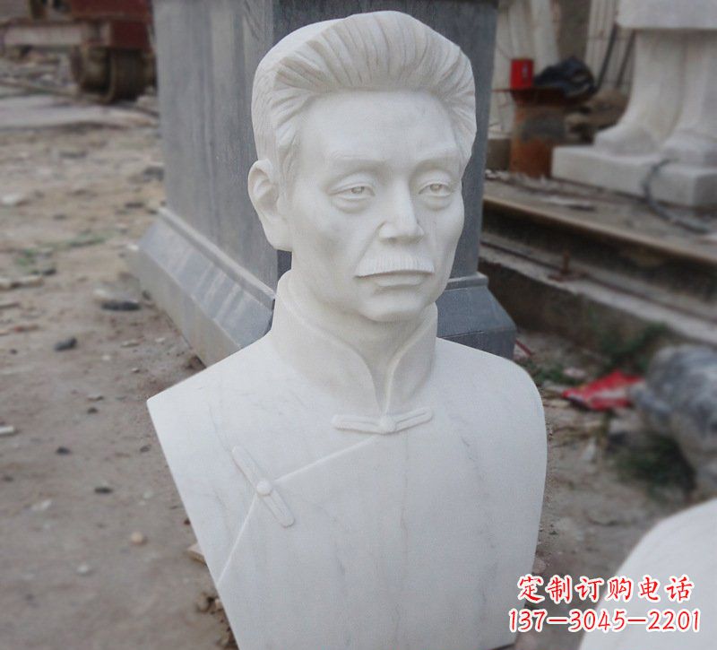 周口传承文化魅力·鲁迅头像精美雕塑