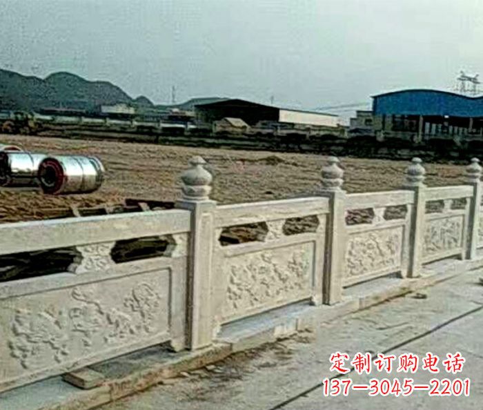 周口精美大理石栏板雕塑