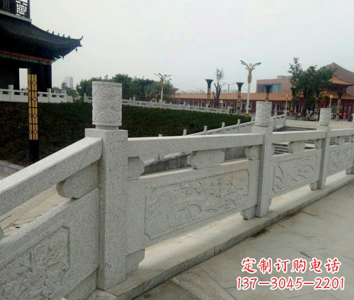 周口精美大理石栏板雕塑