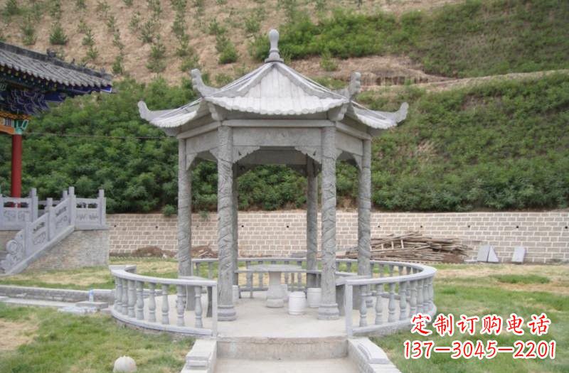 周口精美大理石凉亭雕塑