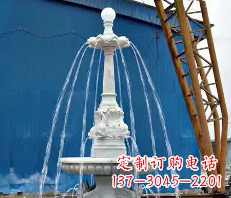 周口精致大理石喷泉雕塑