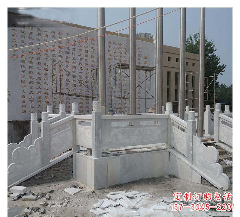 周口大理石升旗台雕塑,激发国旗共同荣耀