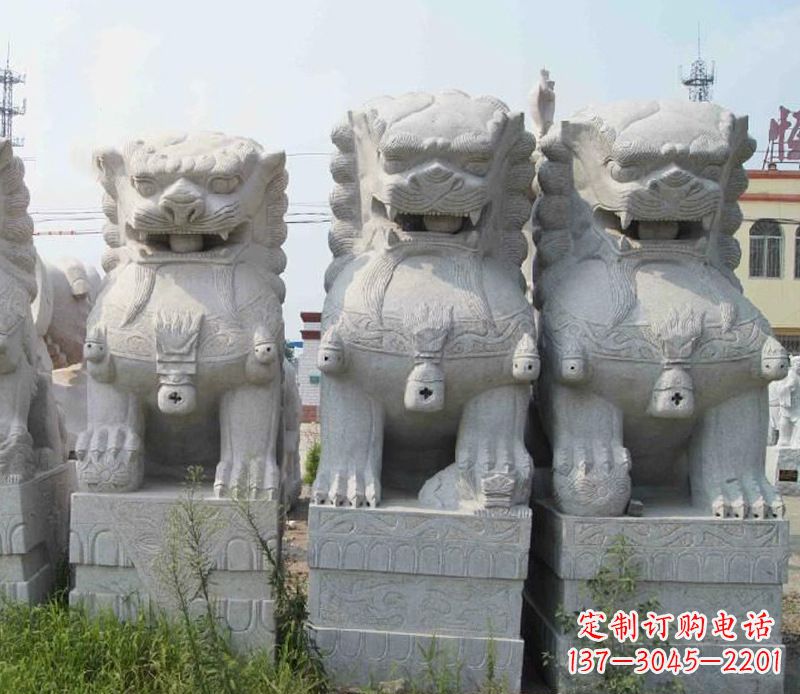 周口北京玉石狮子雕塑