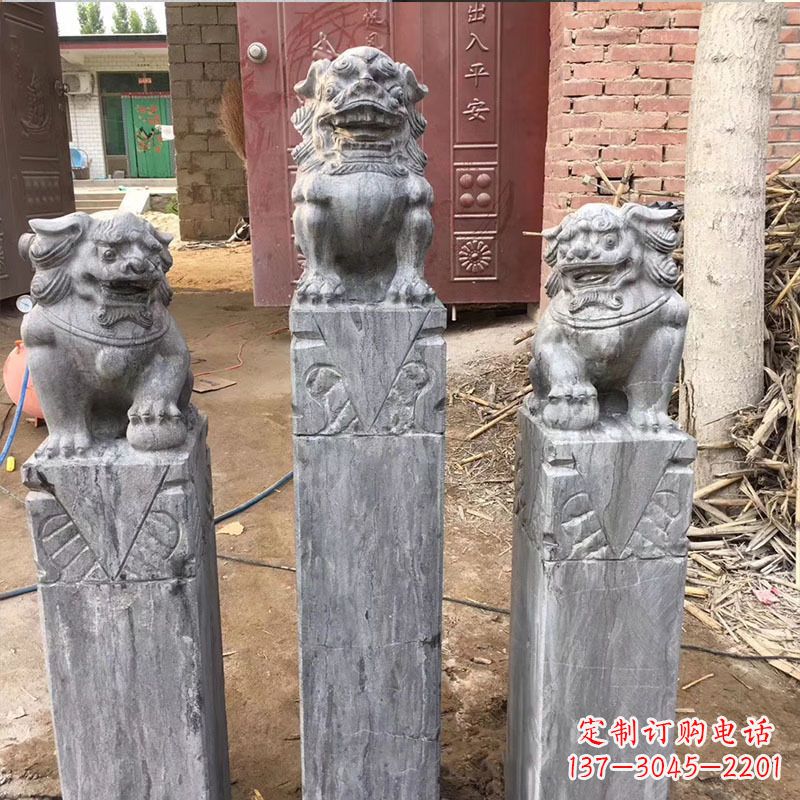 周口大理石马雕塑