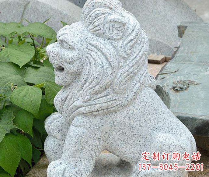 周口大理石狮子雕塑