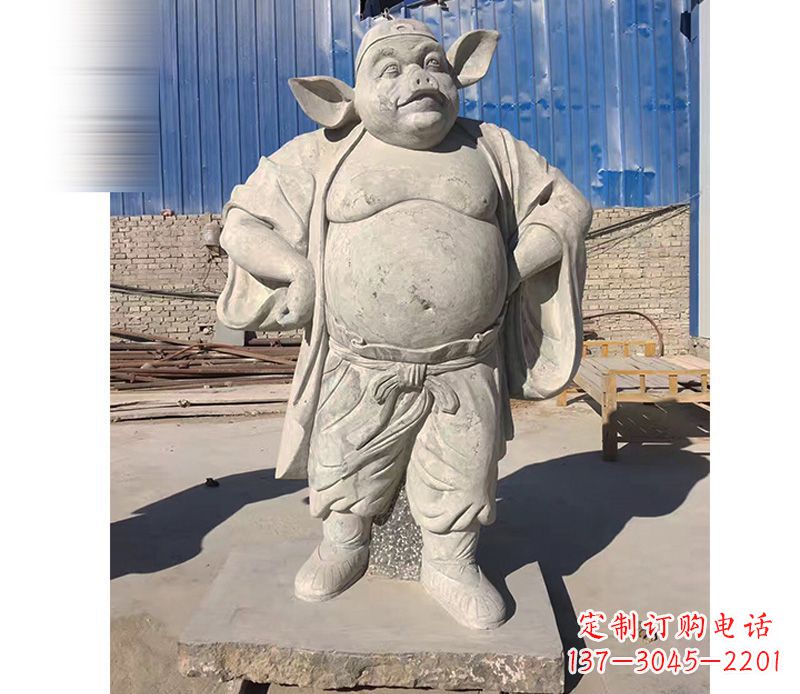 周口大理石猪八戒雕塑