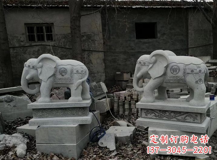周口精美大象雕塑,传承经典之美