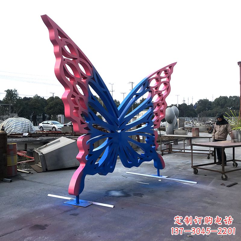 周口不锈钢蝴蝶雕塑