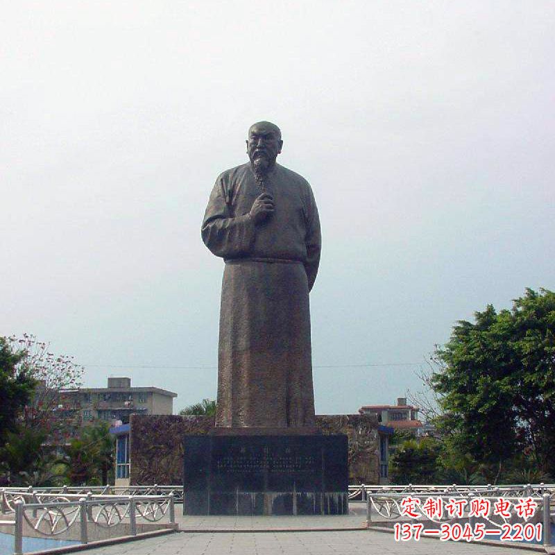 周口精美林则徐雕塑,传承历史文化