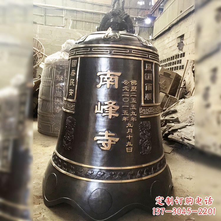 周口大型铜钟雕塑