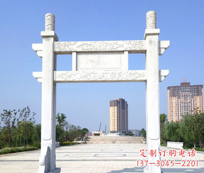周口石牌楼雕塑——精美的浓缩艺术