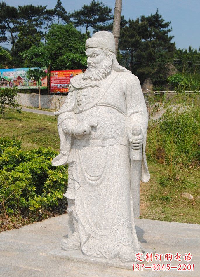 周口钟馗神像石雕