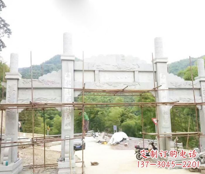 周口专业牌坊雕塑定制