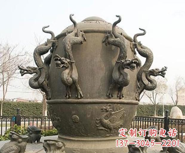 周口地动仪景观铜雕