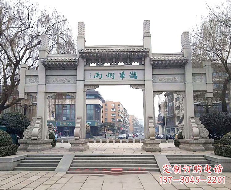 周口专业牌坊雕塑定制服务