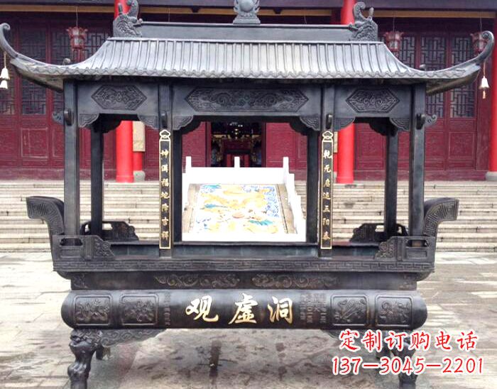 周口精美香炉雕塑定制