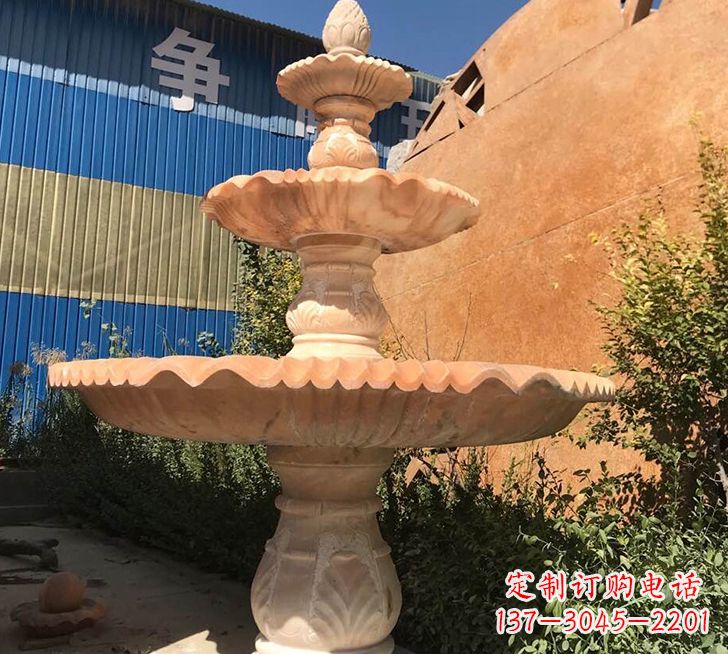 周口跌水盆喷泉石雕