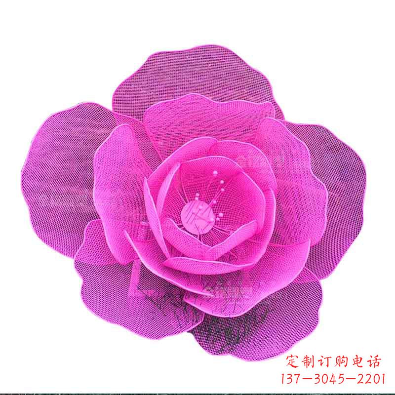 周口精美玫瑰金属雕塑