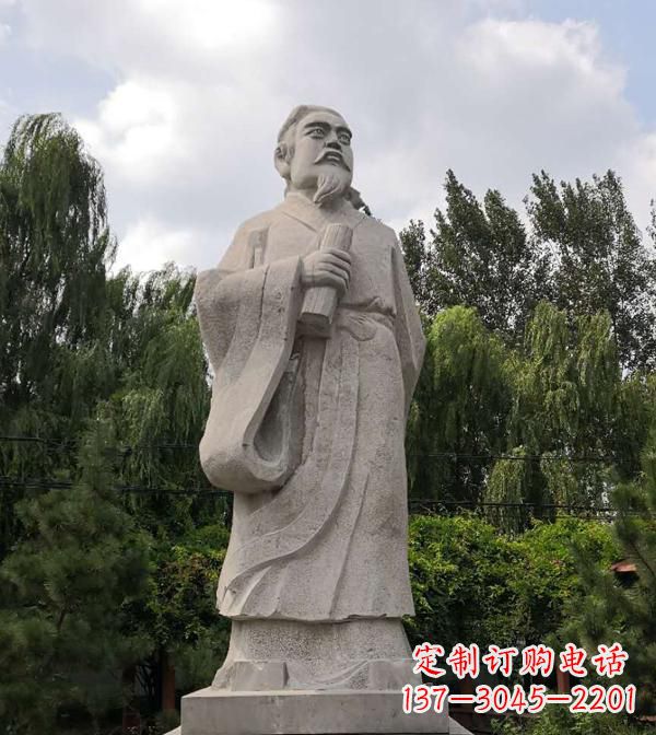 周口中国古代历史名人雕塑