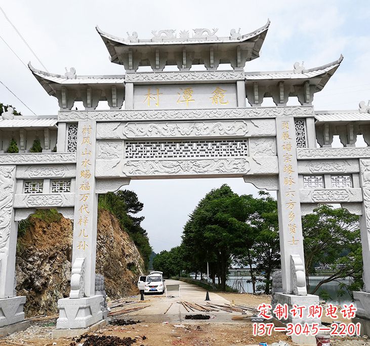 周口东夏侯石牌坊雕塑专业的定制雕塑制作商