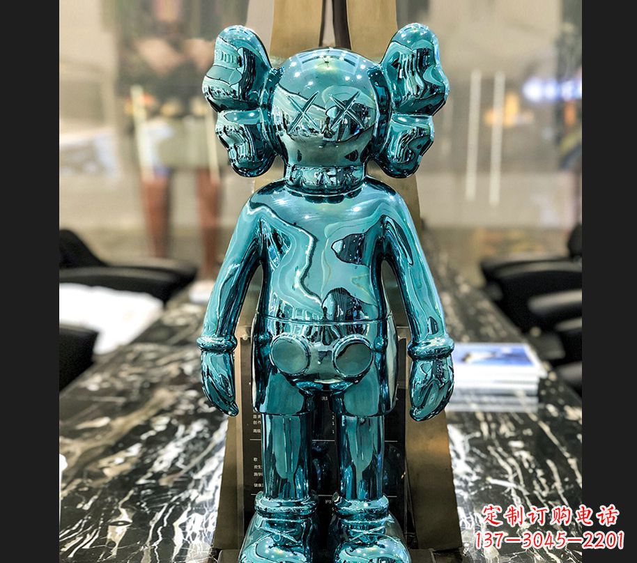 周口不锈钢机器人雕塑