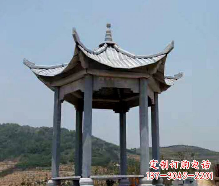 周口仿古石雕凉亭