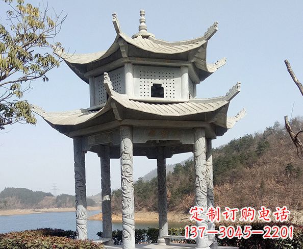 周口古典凉亭石雕