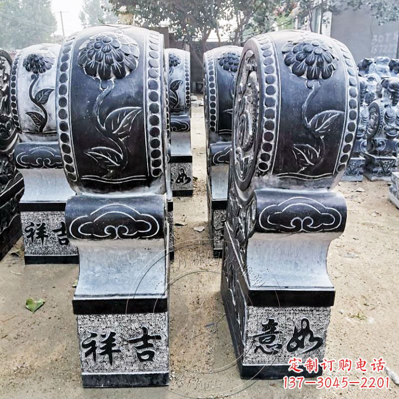 周口仿古门枕石门墩雕塑