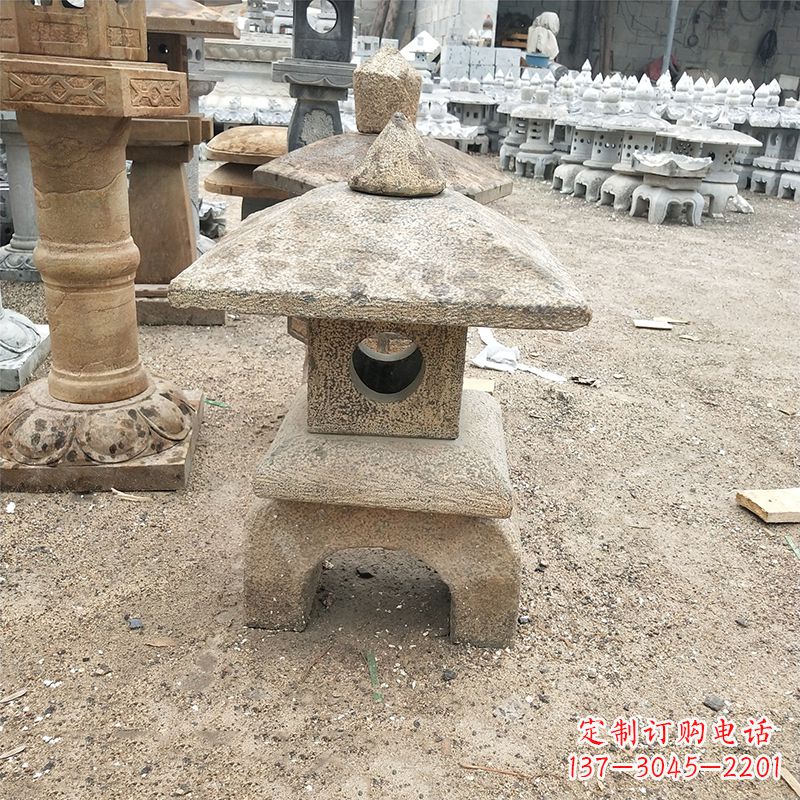 周口仿古石雕灯笼