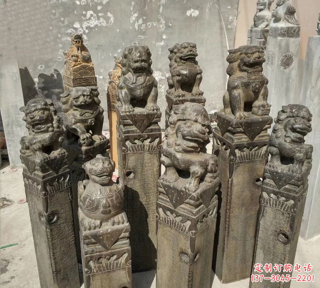 周口仿古马雕塑,高端定制艺术石雕
