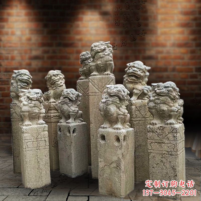 周口仿古栓马雕塑