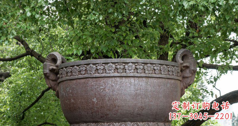 周口中领雕塑仿古水缸铜雕