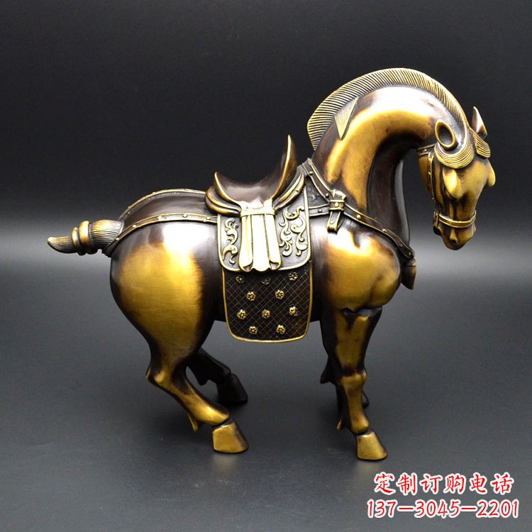周口精美仿古铜马雕塑